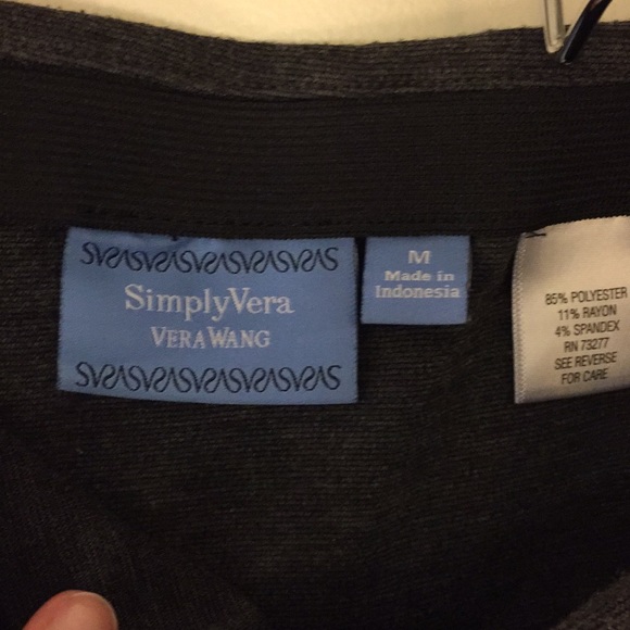 Simply Vera by Vera Wang Gray Skirt Size M - Picture 4 of 4